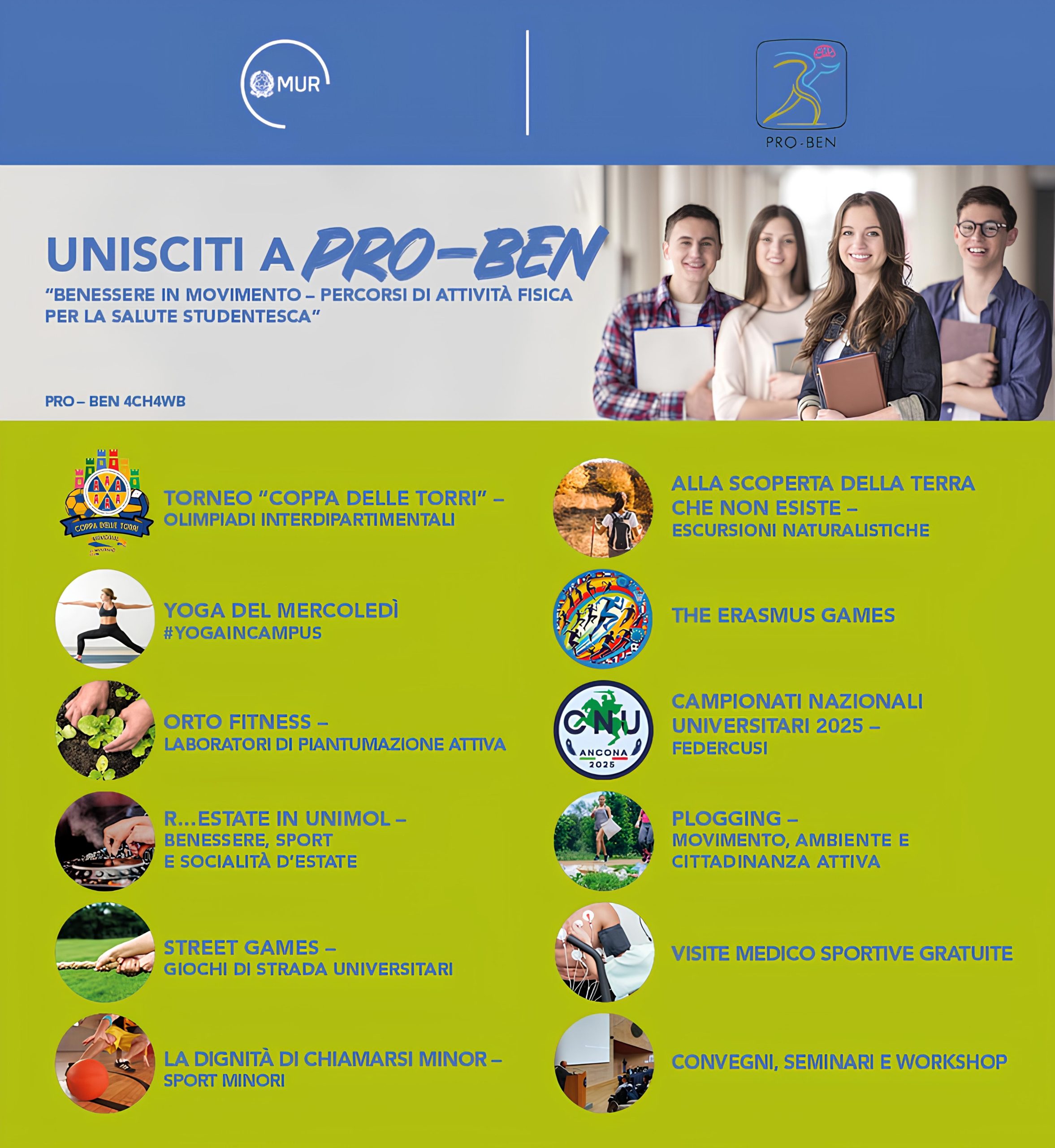 PRO-BEN - 4 Challenges 4 Wellbeing