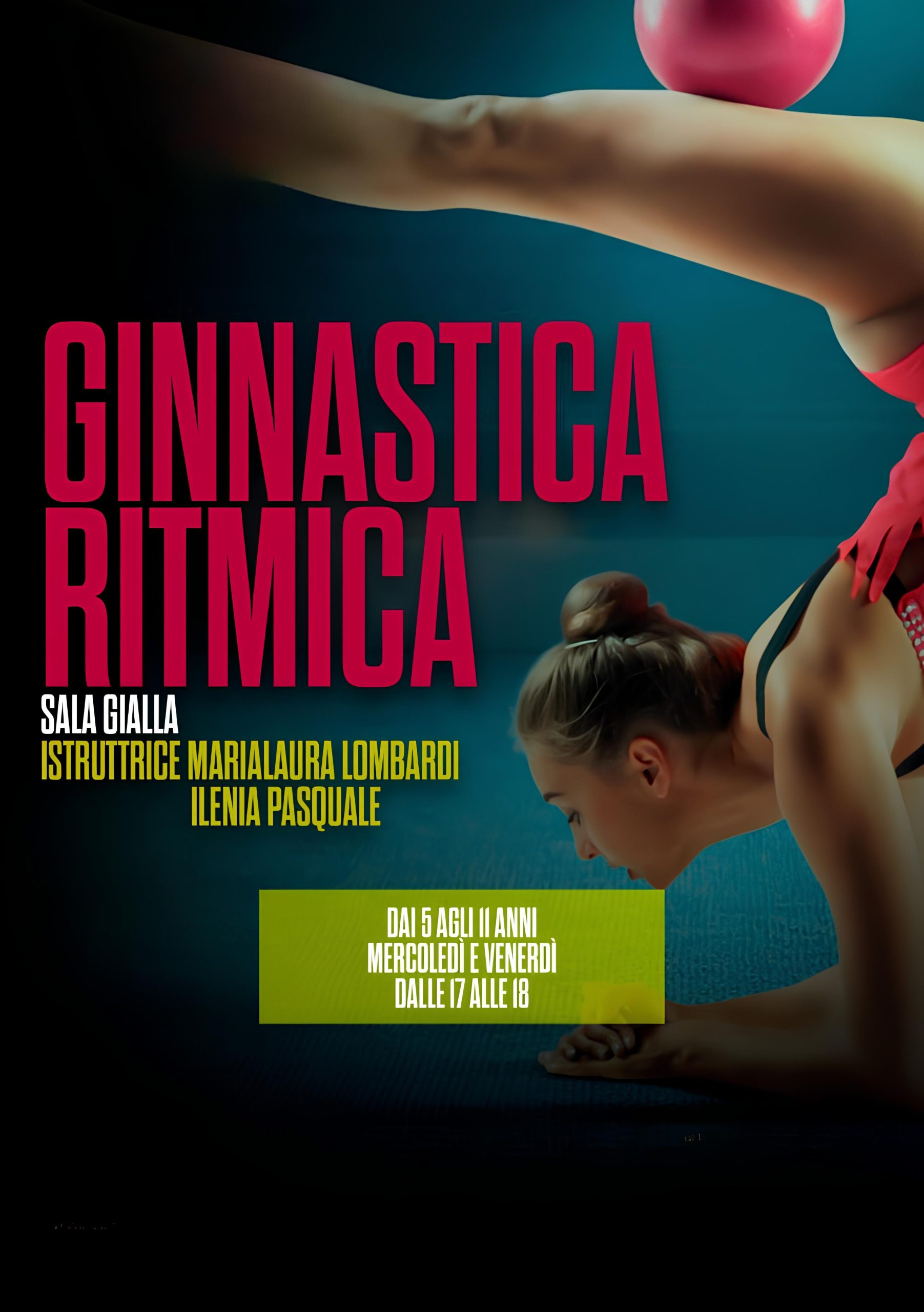 Locandina Ginnastica Ritmica CUS Molise